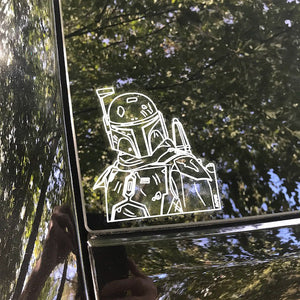 Boba Window Decals