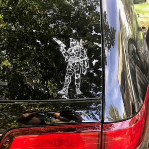 New Boba Vinyl Decals Set